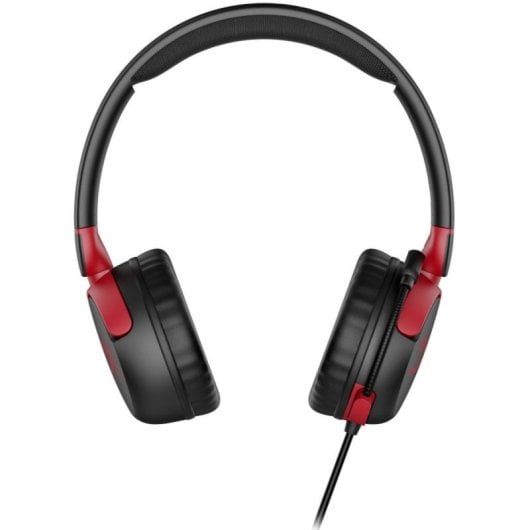 Auriculares HyperX Cloud Mini com fio Jack 3,5mm Gaming Cancelamento de Ruído Preto/Vermelho