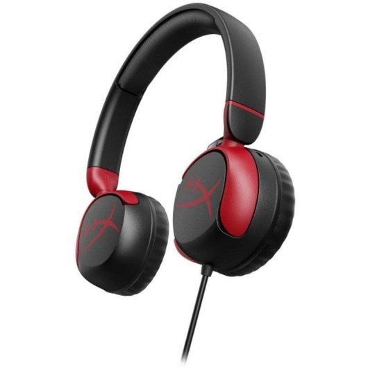 Casque HyperX Cloud Mini filaire 3,5 mm gaming enfant avec ANC noir