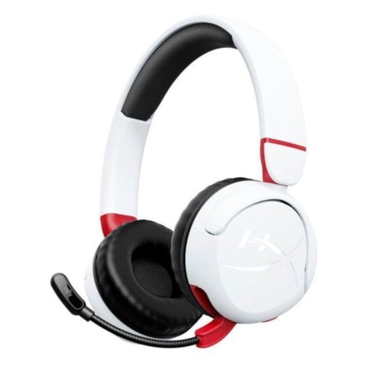 Auriculares HyperX Cloud Mini Inalámbricos Bluetooth Gaming Crianças 85 dB com Microfone Brancos