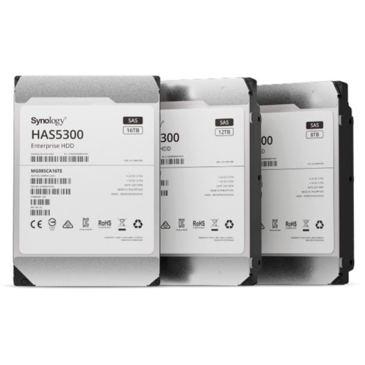Disco Duro Synology HAS5300 12TB HDD SAS 12 Gbit/s 7200rpm 256MB Caché