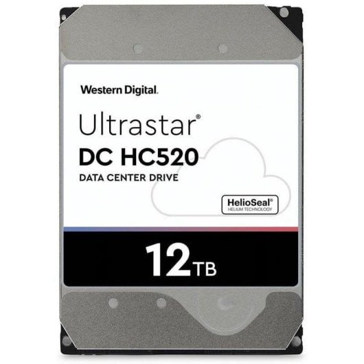 Disco Duro Western Digital Ultrastar He12 12TB HDD 7200rpm SAS 12Gb/s 256MB
