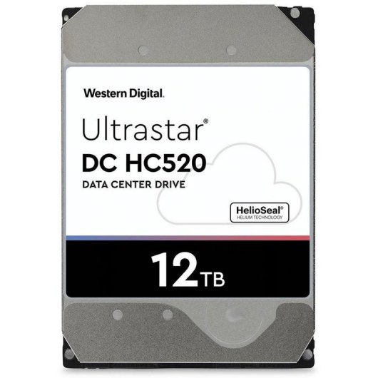 Western Digital Ultrastar He12 3.5" 12TB 256MB SAS