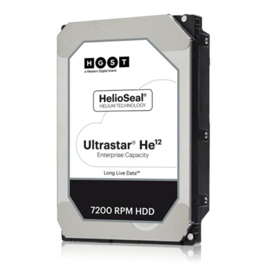 Disco Duro Western Digital Ultrastar He12 12TB HDD 7200rpm SAS 12Gb/s 256MB
