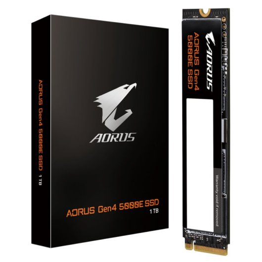 GIGABYTE AORUS Gen4 5000E M.2 1,02 TB PCI Express 4.0 NVMe 3D TLC NAND