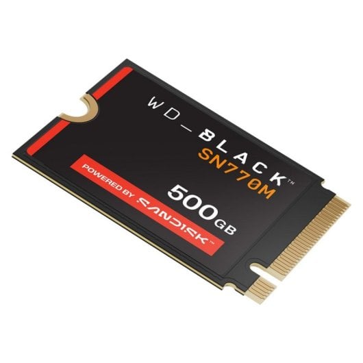 WD BLACK SN770M 500GB SSD M.2 PCIe Gen4 NVMe 2230