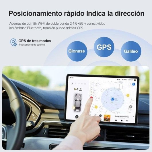 Tablet Vanwin Y83 WiFi 10,36" 4GB 64GB Azul con Teclado