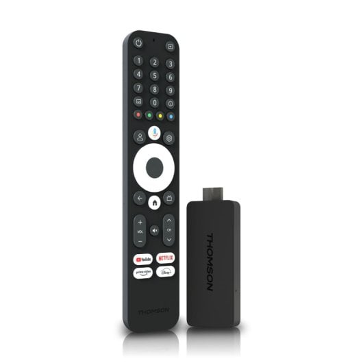 Thomson Streaming Stick 145G UltraHD 4K HDMI Google TV / Dolby Atmos / Dolby Digital+ / WiFi