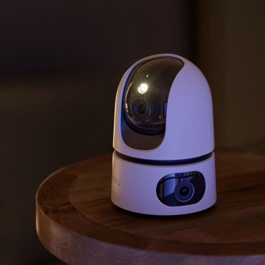 Telecamera di sicurezza per interni doppia Imou Ranger da 6 MP (bianca)