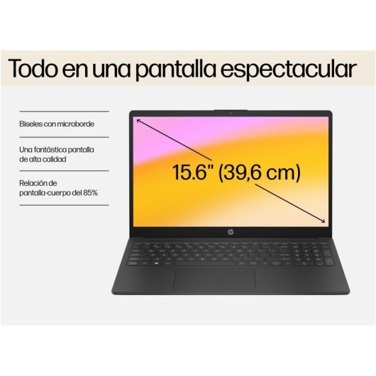 HP 15-FD0133NS Intel Core i7-1255U/16GB/512GB SSD/15.6"