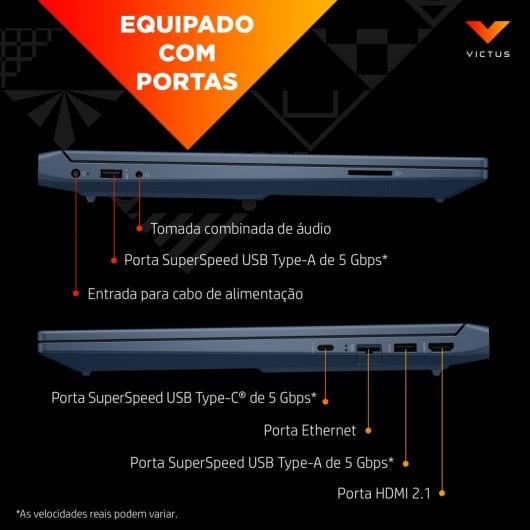 HP Victus 15-FA0048NS Intel Core i7-12650H/16GB/512GB SSD/RTX 3050/15.6"
