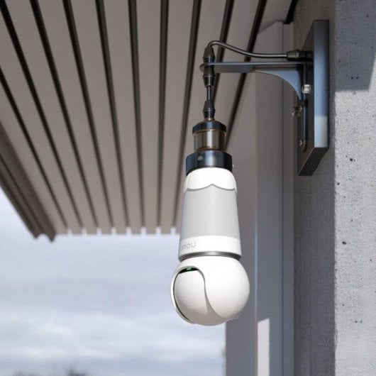 Videocamere di sorveglianza Imou Bulb Cam 2K Visione Notturna Esterna Rilevamento IA Audio Bidirezionale