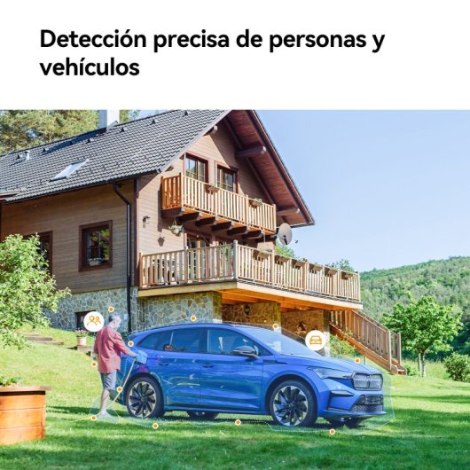 Caméra de surveillance Imou Cruiser Dual 2K Vision Nocturne Extérieure Détection IA Audio Bidirectionnel