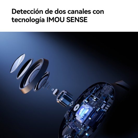 Caméra de surveillance Imou Cruiser Dual 2K Vision Nocturne Extérieure Détection IA Audio Bidirectionnel