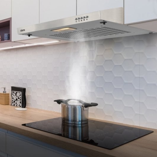 Ciarra AW6903S Exaustor De Recirculação Convencional Integrado 60cm C Aço Inoxidável