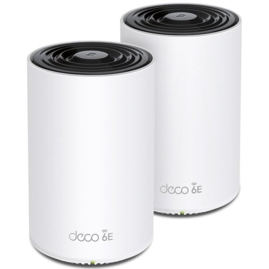 TP-Link Deco XE65 Pack Doble Sistema Mesh WiFi 6E Triple Banda AXE5400 HomeShield MLO