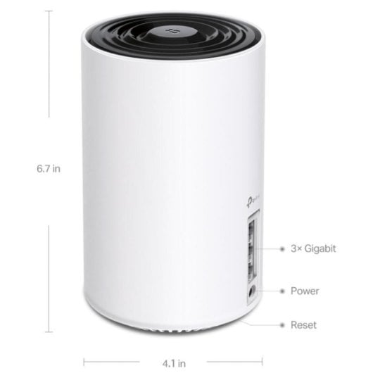 WiFi Mesh TP-Link 2 Knoten 5400 Mbps 510 m² Alexa Kindersicherung
