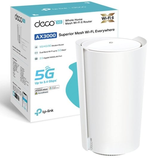 TP-Link Deco X50-5G Router Wi-Fi 6 AX3000 Wifi Mesh
