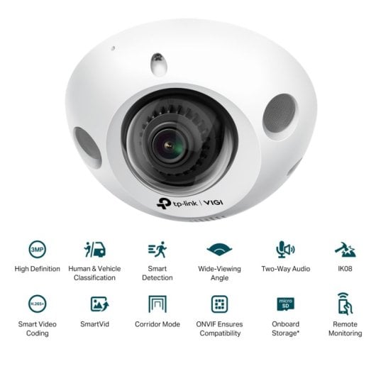 TP-Link VIGI C230I MINI Câmara de Segurança IP Interior e Exterior 2304 x 1296 Pixels Teto