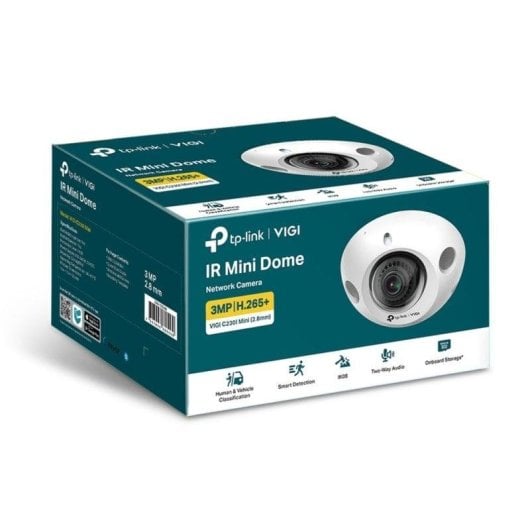 Caméra de surveillance TP-Link VIGI C230I MINI 2K Vision Nocturne Intérieur et Extérieur Détection IA Audio Bidirectionnel