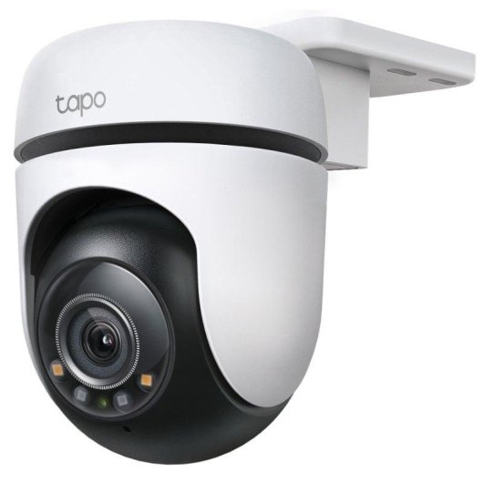 Tapo TC41 Cámara de Vigilancia 360º Exterior, 2K 3MP, Detección IA Gratuita, Visión Nocturna a Color
