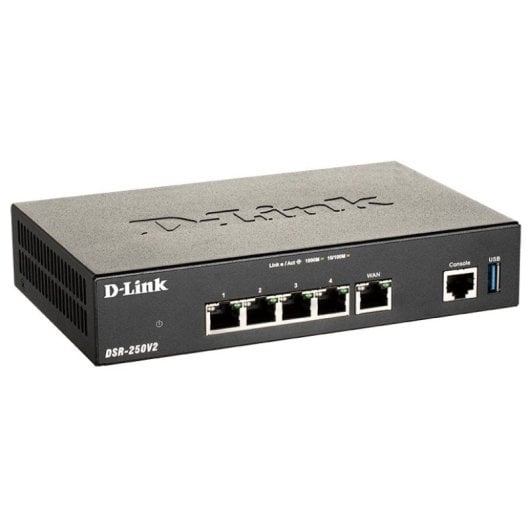 D-Link DSR-250V2 Router VPN Gigabit Firewall