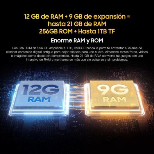 Blackview BV9300 4G 12GB 256GB 6.7" Vert