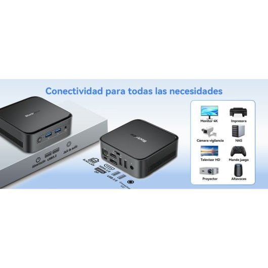 Mini PC Blackview MP50 AMD Ryzen 5 3500U 16GB 512GB SSD Vega 8 Windows 11 Pro Nero