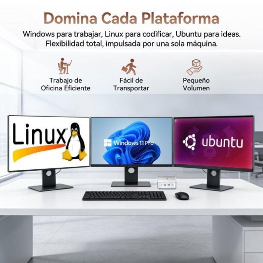 Mini PC Blackview H80 AMD Ryzen 5 3500U 16GB 512GB SSD Radeon Vega 8 Windows 11 Pro