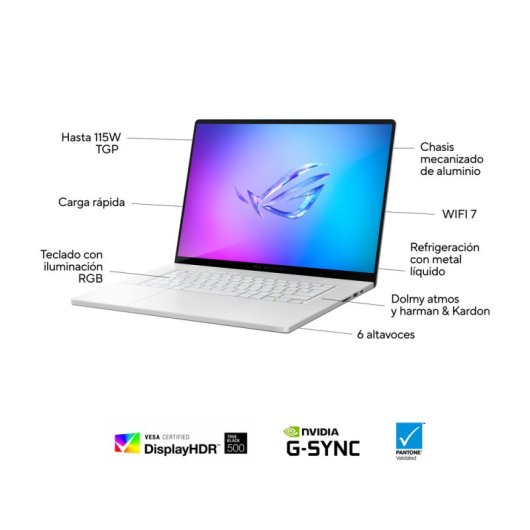 ASUS ROG Zephyrus G16 2024 GA605WI-QR005W AMD Ryzen AI 9 HX 370/32GB/1TB SSD/RTX 4070/16"