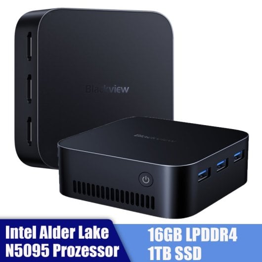 Blackview MP80 Mini PC Intel Celeron N5095/16GB/1TB SSD Azul