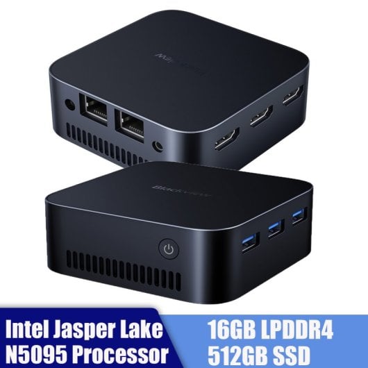 Blackview MP80 Mini PC Intel Celeron N5095/16GB/512GB SSD Azul