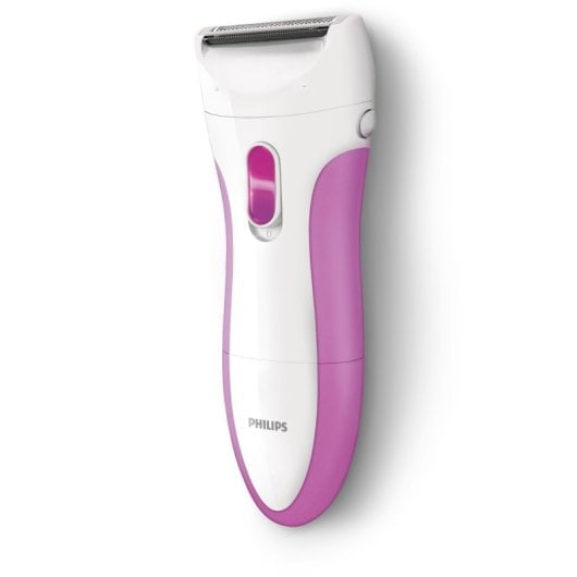 Philips SatinShave Essential HP6341/00 rasoir pour femme 1 tête(s) Rose, Blanc