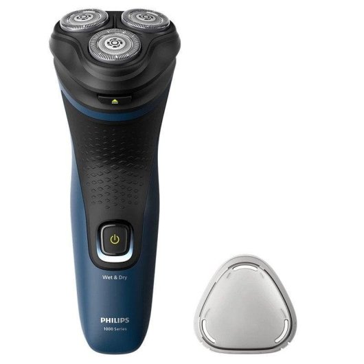 Máquina de Barbear Facial Philips S1151/00 Recarregável 40min Seco e a Húmido 3 Cabeças