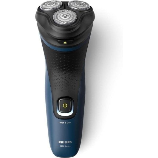 Rasoio Elettrico Viso Philips S1151/00 Series 1000 Senza Filo 40min Funzionamento a Umido 3 Testine Flessibili