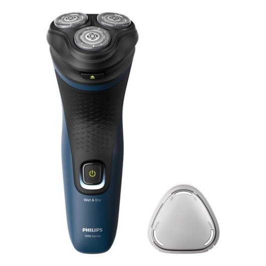 Rasoio Elettrico Viso Philips S1151/00 Series 1000 Senza Filo 40min Funzionamento a Umido 3 Testine Flessibili