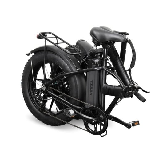 Youin Texas Black V3 Vélo électrique tout-terrain urbain Fat Wheels 20" pliable noir