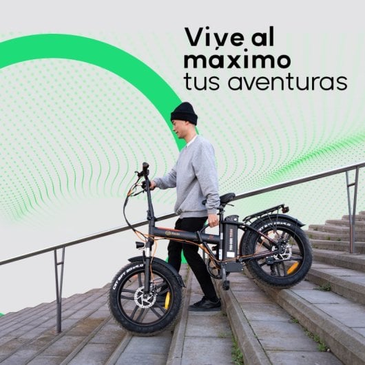 Youin Texas Black V3 Vélo électrique tout-terrain urbain Fat Wheels 20" pliable noir