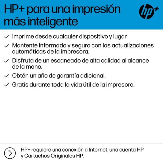 HP OfficeJet Pro 9125e Impresora Multifunción Color WiFi Dúplex Fax + 6 Meses Gratis Instant Ink