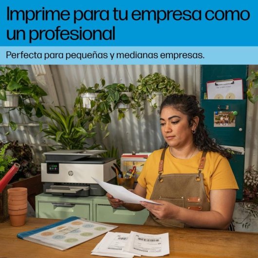 Multifunções HP OfficeJet Pro 9125e Jato de Tinta Color WiFi Ethernet Fax Duplex All-in-One
