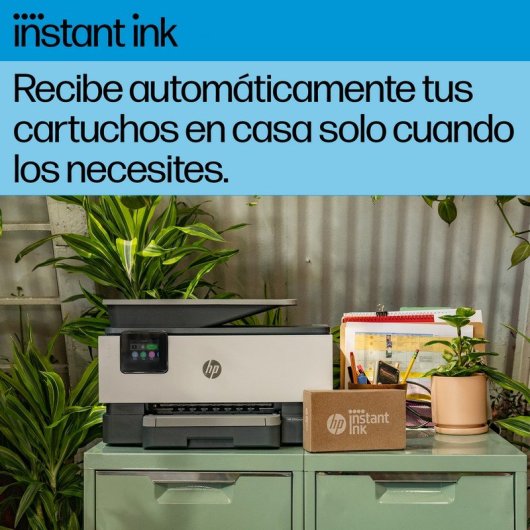 HP OfficeJet Pro 9125e Impresora Multifunción Color WiFi Dúplex Fax + 6 Meses Gratis Instant Ink