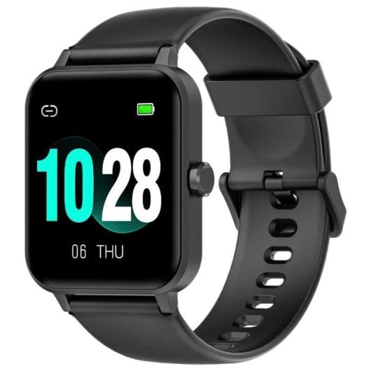 Blackview R30 Bluetooth 44,5mm Écran LCD TFT HD Noir Étanche 10m Pulsomètre SpO2 Sommeil