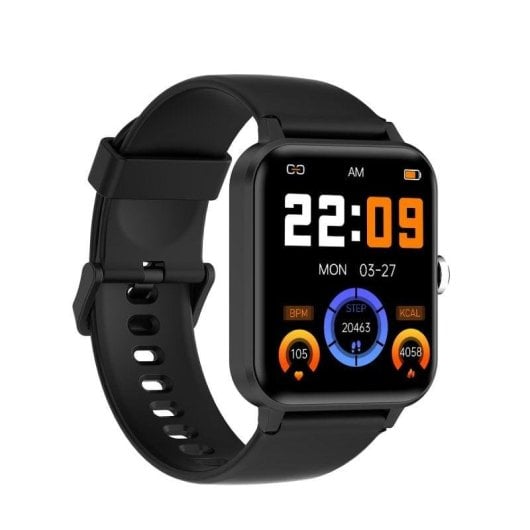 Blackview R30 Bluetooth 44,5mm Écran LCD TFT HD Noir Étanche 10m Pulsomètre SpO2 Sommeil