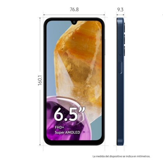 Samsung Galaxy M15 5G 4/128 Go Bleu foncé Gratuit