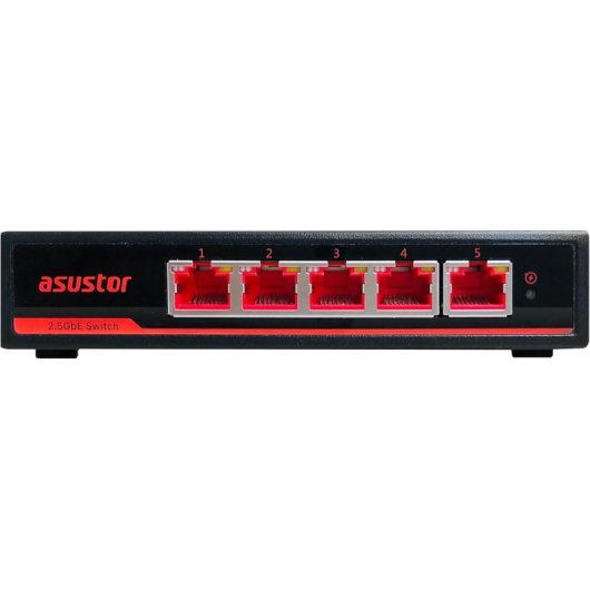 Asustor ASW205T Switch No Administrado Gigabit 2.5G 5 Puertos