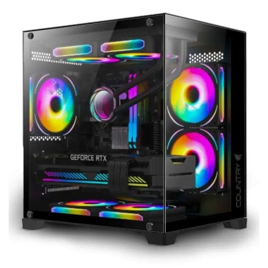 Desktop PC Racing Intel Core i7-12700KF 32GB 2TB SSD RTX 5070 Windows 11 Pro Monitor 24"