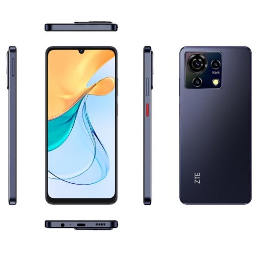 ZTE Blade V50 Vita 17,1 cm (6.75") Double SIM Android 13 4G USB Type-C 4 Go 256 Go 5200 mAh Noir