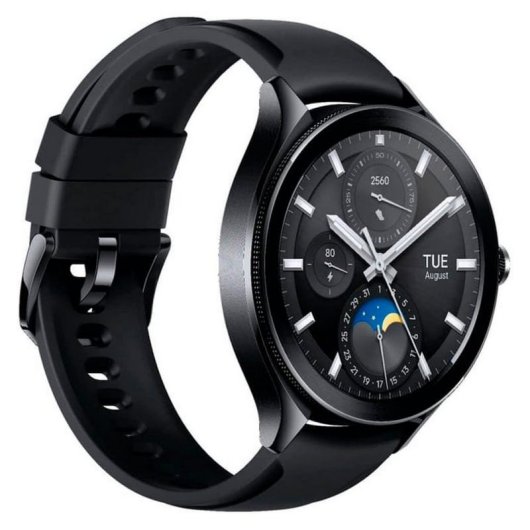 Xiaomi Watch 2 Pro Bluetooth Black Case Smartwatch avec bracelet en fluocarbone noir