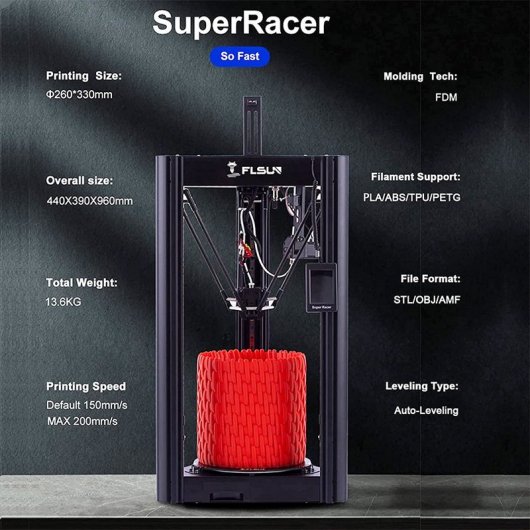 FLSUN Sr Impresora 3D