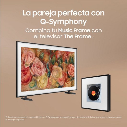 Samsung HW-LS60D/EN Music Frame 2024 Altavoz Inalámbrico 2.0 Canales Negro