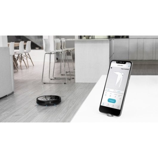 Cecotec Conga GrassHopper 800 Connected Robot Cortacésped 800m2 + Conga 2090 Vision Robot Aspirador